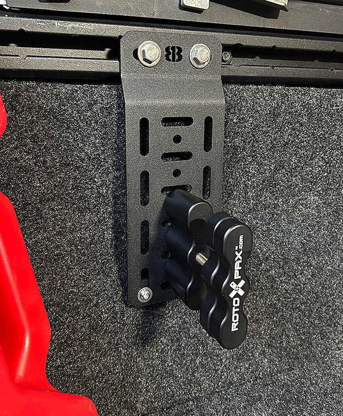 Alaska bed rail mounting kit for tonneau covers