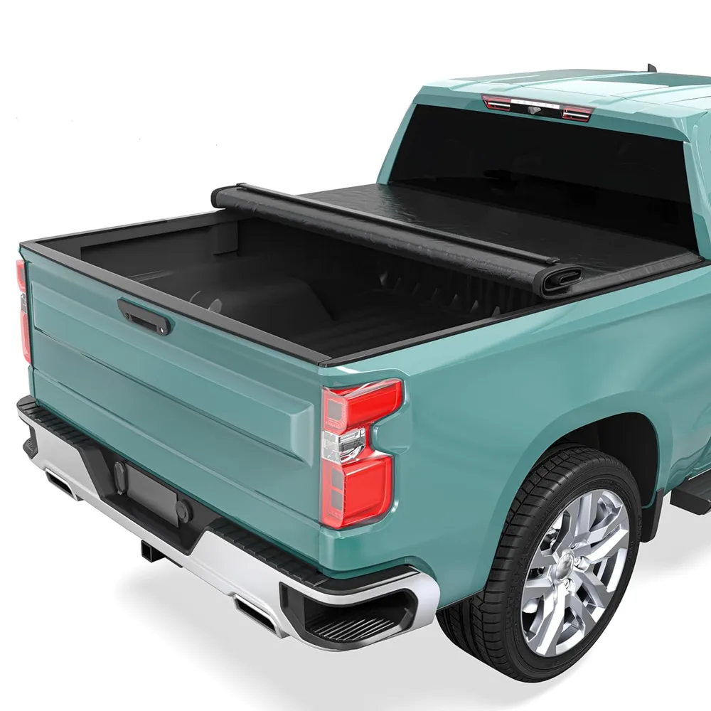 Alaska soft roll-up tonneau cover for Chevy Silverado